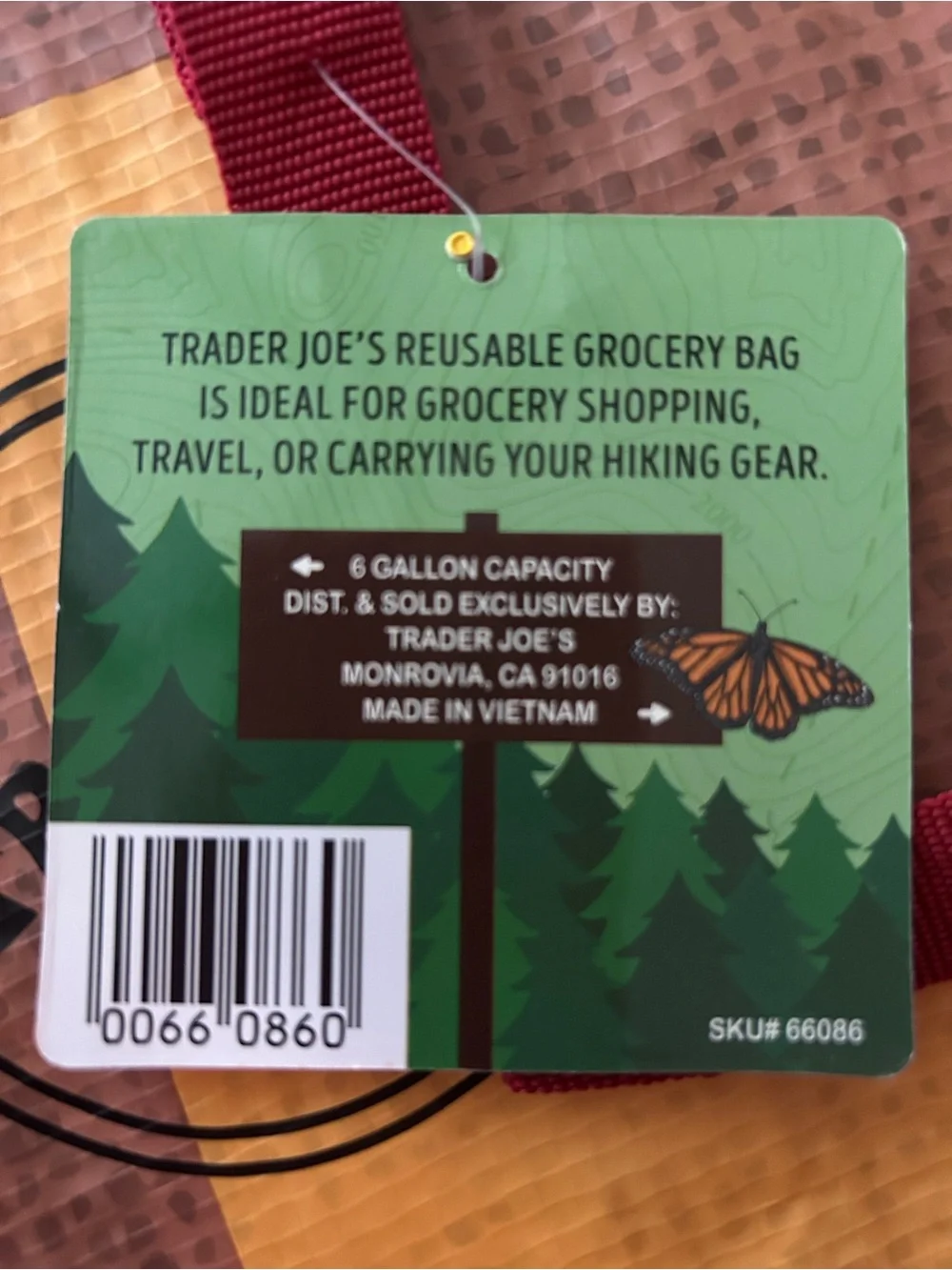 Trader Joe’s 2024 Idaho Reusable Grocery Bag